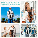 Pet Carrier Front Backpack Dogs Carrier Backpack Thickened Sponge Pet Front Dog
