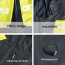 Pet Dog Waterproof Coat Dog Raincoat Reflective Dog Outdoor Clothes Hooded