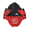 Pet Dog Waterproof Coat Dog Raincoat Reflective Dog Outdoor Clothes Hooded