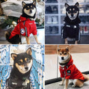 Pet Dog Waterproof Coat Dog Raincoat Reflective Dog Outdoor Clothes Hooded