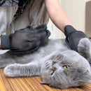Pet Grooming Gloves for Cats Silicone Pet Grooming Gloves Cats Hair Brush and Co