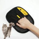 Pet Hair Removal Tool Reusable Static Removal Gloves, Double-Sided Grooming Glov