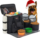 Pet Travel Weekender Bag with Food Storage