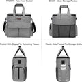 Pet Travel Weekender Bag with Food Storage