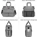 Pet Travel Weekender Bag with Food Storage