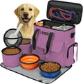 Pet Travel Weekender Bag with Food Storage