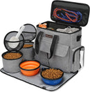 Pet Travel Weekender Bag with Food Storage