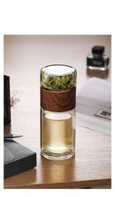 Portable Double Glass Tea Stainless Steel Infuser Filter, iBuyXi.com