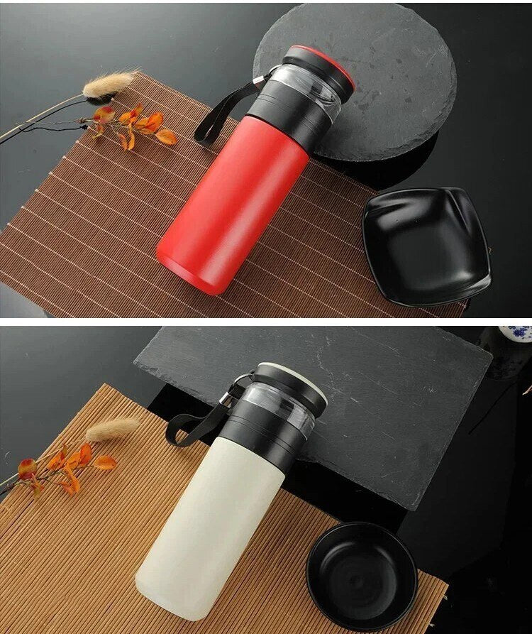 Travel Tea Tumbler with Infuser and Sleeve - view 8