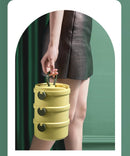 2/3 Layer Morandi Thermal Food Storage Lunch Box iBuyXi.com