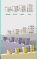 2/3 Layer Morandi Thermal Food Storage Lunch Box iBuyXi.com