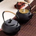 1200ml Large Capacity Black Iron Teapot, iBuyXi.com