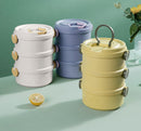 2/3 Layer Morandi Thermal Food Storage Lunch Box iBuyXi.com