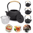1200ml Large Capacity Black Iron Teapot, iBuyXi.com