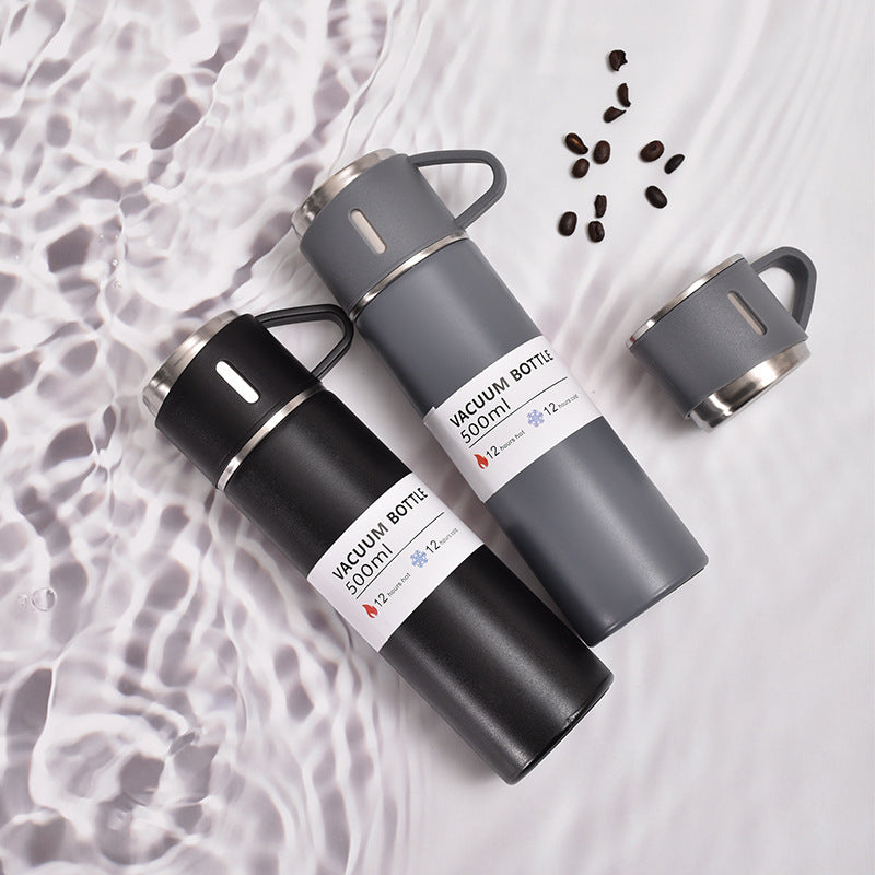 500ml Stainless Thermos & Flask Gift Set, iBuyXi.com