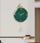 Modern Nordic Creative Wall Clock With Hanging Watch, iBuyXi.com