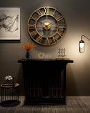 Modern and Creative Iron Art Clock for Living Room - view 10