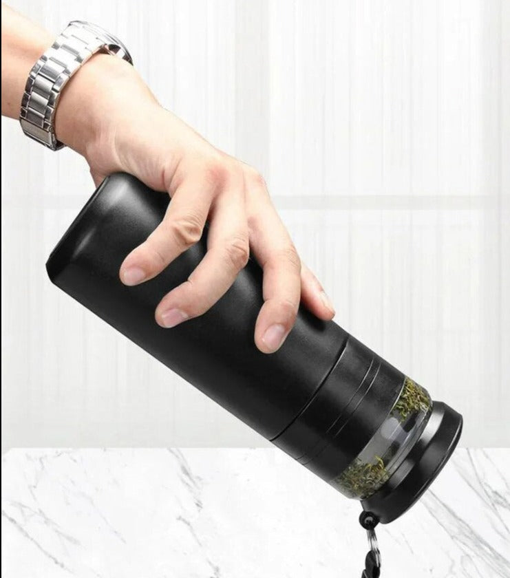 Travel Tea Tumbler with Infuser and Sleeve, iBuyXi.com