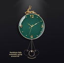 Modern Nordic Creative Wall Clock With Hanging Watch, iBuyXi.com
