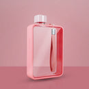 A5 Flat Water Bottle Portable & Creative, ibuyxi.com