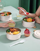 2/3 Layer Morandi Thermal Food Storage Lunch Box iBuyXi.com