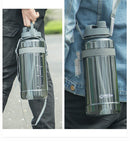 1000ml/2000ml Sport Water Bottle BPA-Free for Outdoor, ibuyxi.com