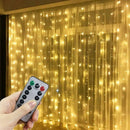 Pink LED Christmas Garland