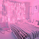 Pink LED Christmas Garland