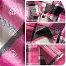 Plaid Flannel Shirt Jacket