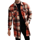 Plaid Flannel Shirt Jacket