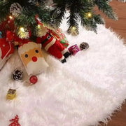 Plush Christmas Tree Skirt