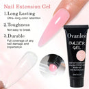 Polygel Nail Extension Kit, 12 Colors with Mini UV Lamp