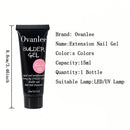 Polygel Nail Extension Kit, 12 Colors with Mini UV Lamp