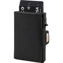 Pop-Up RFID Slim Card Holder Wallet for Men Minimalist Leather Credit Card Wallet with Cash Slot Coin Pocket EDC Travel Wallet