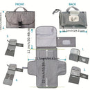 Portable Diaper Changing Clutch