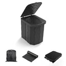 Portable Folding Camping Toilet with Lid