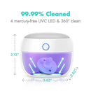 Portable UV Pacifier Sterilizer Case