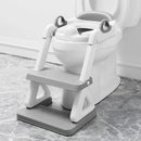 Potty Training Toilet Seat with Adjustable Ladder and Handles