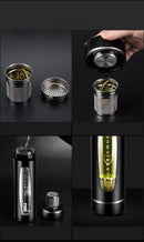 Double Glass Water Bottle Portable Insulation, iBuyXi.com