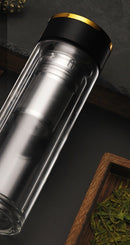 Tea Glass Thermos Bottle Stainless Steel Insulated, iBuyXi.com