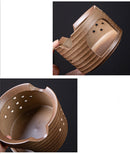 Imitation Firewood Tea Pot Antique Rough Pottery Set, ibuyxi.com