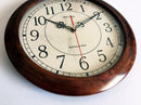 Vintage Wooden Silent Mechanism Wall Clock, ibuyxi.com