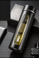 Double Glass Water Bottle Portable Insulation, iBuyXi.com