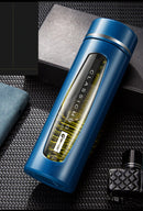 Double Glass Water Bottle Portable Insulation, iBuyXi.com