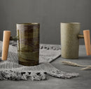 Retro Style Handmade Pottery Coffee Mug Gift, ibuyxi.com