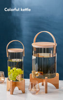 Large Capacity Glass Cold Water Pitcher with Tap, ibuyxi.com