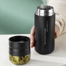 Insulated Tea Bottle with Filter Stainless Steel, ibuyxi.com