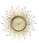 Sun Wall Clock for Luxury Living Room Decor, ibuyxi.com
