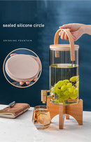 Large Capacity Glass Cold Water Pitcher with Tap, ibuyxi.com