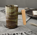 Retro Style Handmade Pottery Coffee Mug Gift, ibuyxi.com